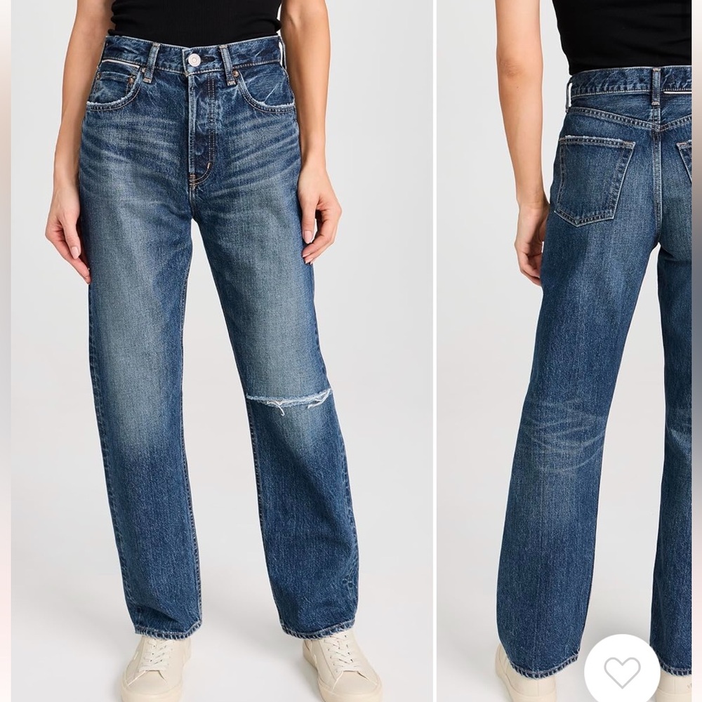 Moussy Vintage Widtsoe Wide straight jeans